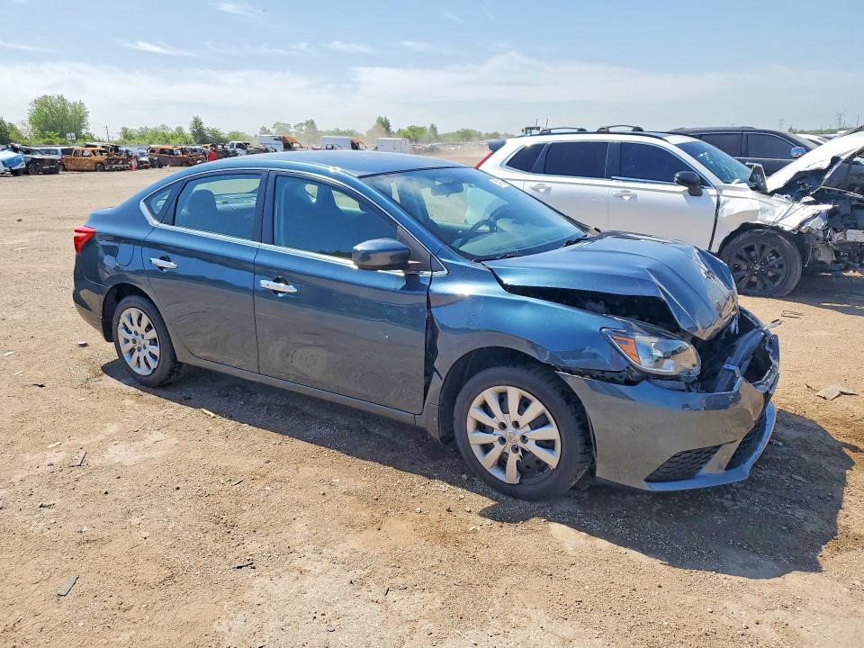 2017 Nissan Sentra მანქანა იყიდება აუქციონზე, vin: 3N1AB7AP3HY258701, აუქციონის ნომერი: 54786566