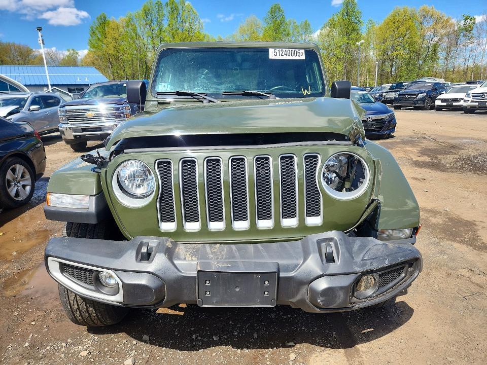 2021 Jeep Wrangler Unlimited მანქანა იყიდება აუქციონზე, vin: 1C4HJXEG6MW535867, აუქციონის ნომერი: 51240006