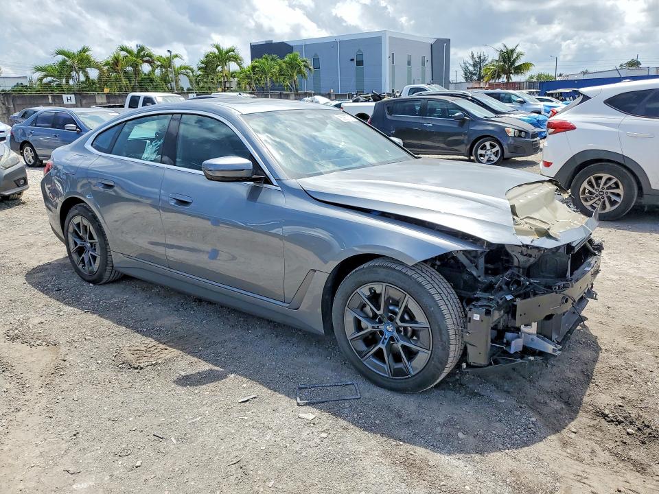 Продажа на аукционе авто 2024 Bmw I4, vin: WBY43AW05RFS76205, номер лота: 52657016