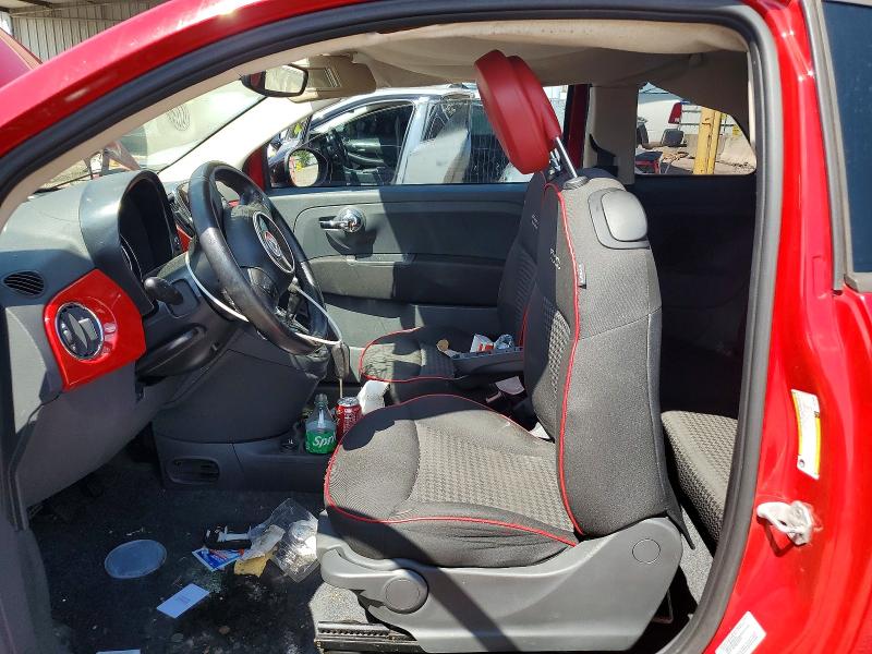 53959606 :رقم المزاد ، 3C3CFFKR3HT570801 vin ، 2017 Fiat 500 مزاد بيع