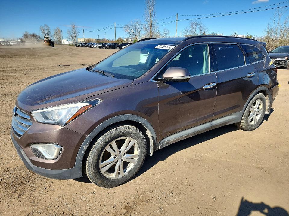 2013 Hyundai Santa Fe მანქანა იყიდება აუქციონზე, vin: KM8SNDHF5DU001343, აუქციონის ნომერი: 51596666