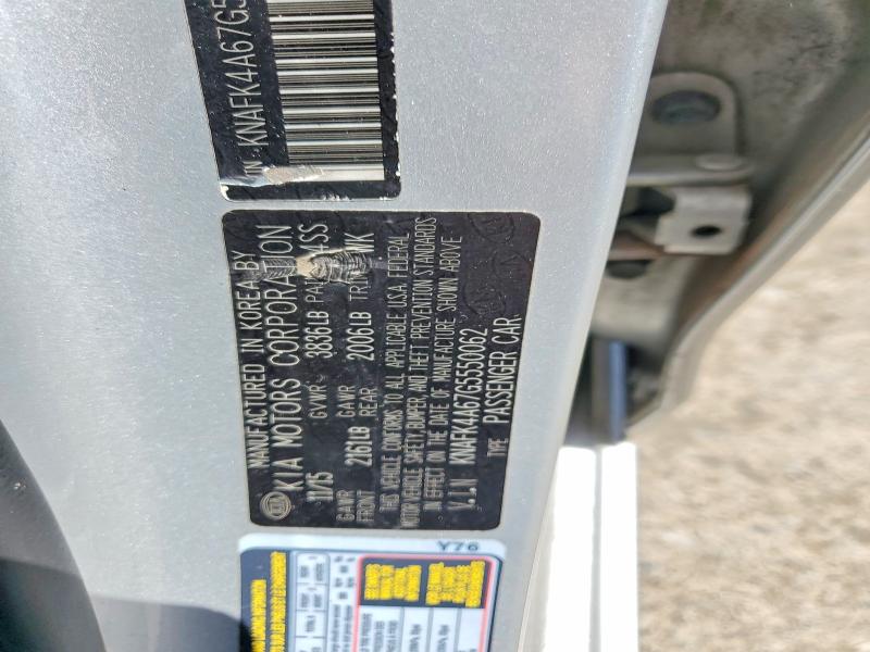 Aukcja sprzedaży 2016 Kia Forte, vin: KNAFK4A67G5550062, numer aukcji: 54879636