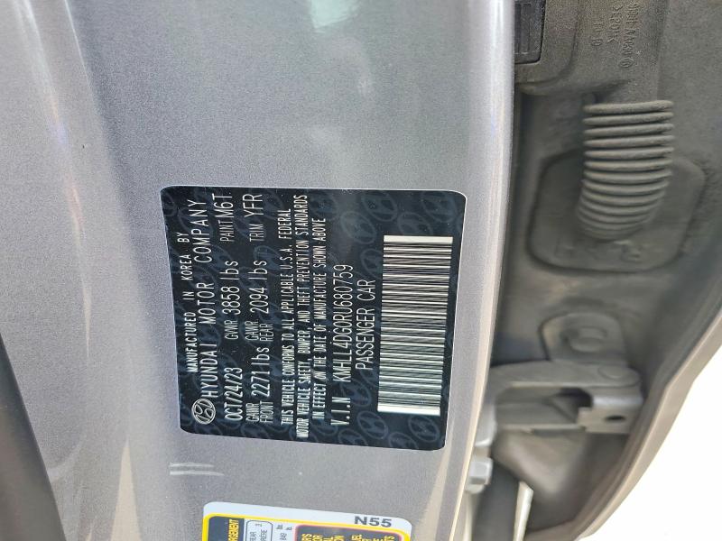 Продажа на аукционе авто 2024 Hyundai Elantra, vin: KMHLL4DG0RU680759, номер лота: 54303356