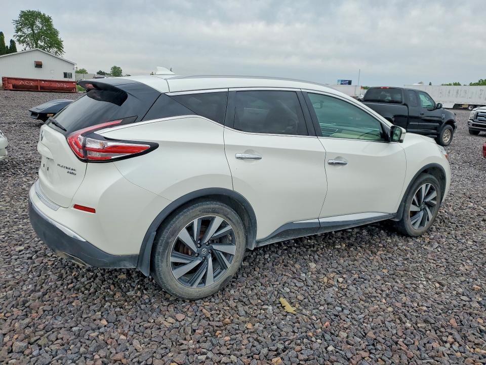 Продажа на аукционе авто 2018 Nissan Murano, vin: 5N1AZ2MH8JN101051, номер лота: 54776496