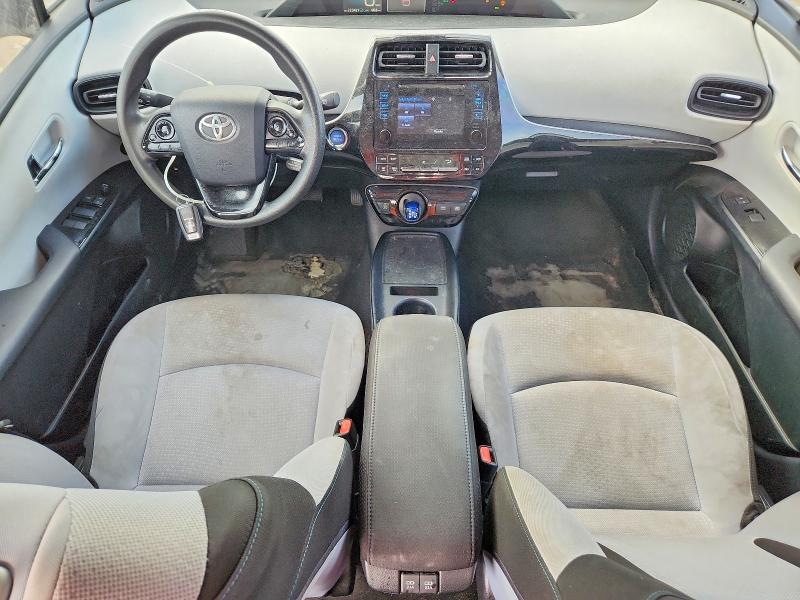 53712466 :رقم المزاد ، JTDKARFU4K3083325 vin ، 2019 Toyota Prius مزاد بيع
