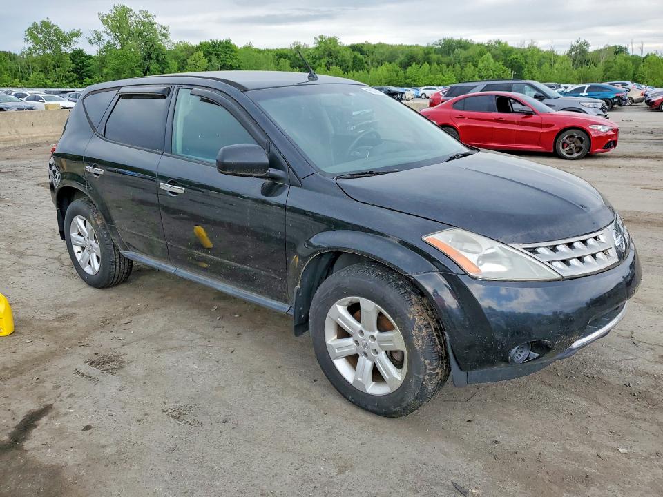 2007 Nissan Murano მანქანა იყიდება აუქციონზე, vin: JN8AZ08W37W644364, აუქციონის ნომერი: 55478216