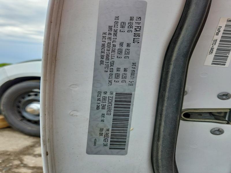 52650726 :رقم المزاد ، 2C3CDXKT8JH249133 vin ، 2018 Dodge Charger مزاد بيع