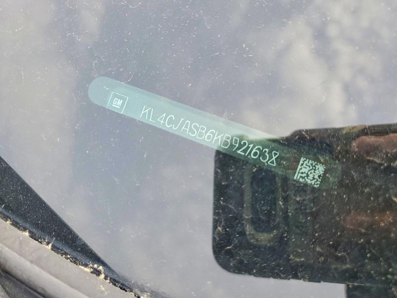 Aukcja sprzedaży 2019 Buick Encore, vin: KL4CJASB6KB921638, numer aukcji: 52378036