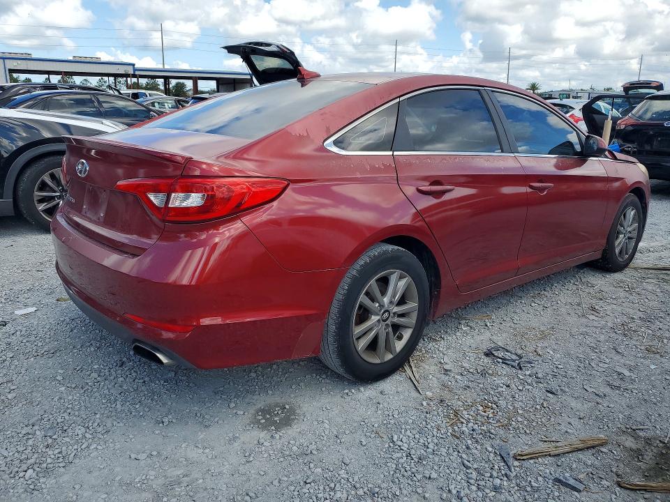 54086816 :رقم المزاد ، 5NPE24AF3FH176627 vin ، 2015 Hyundai Sonata مزاد بيع