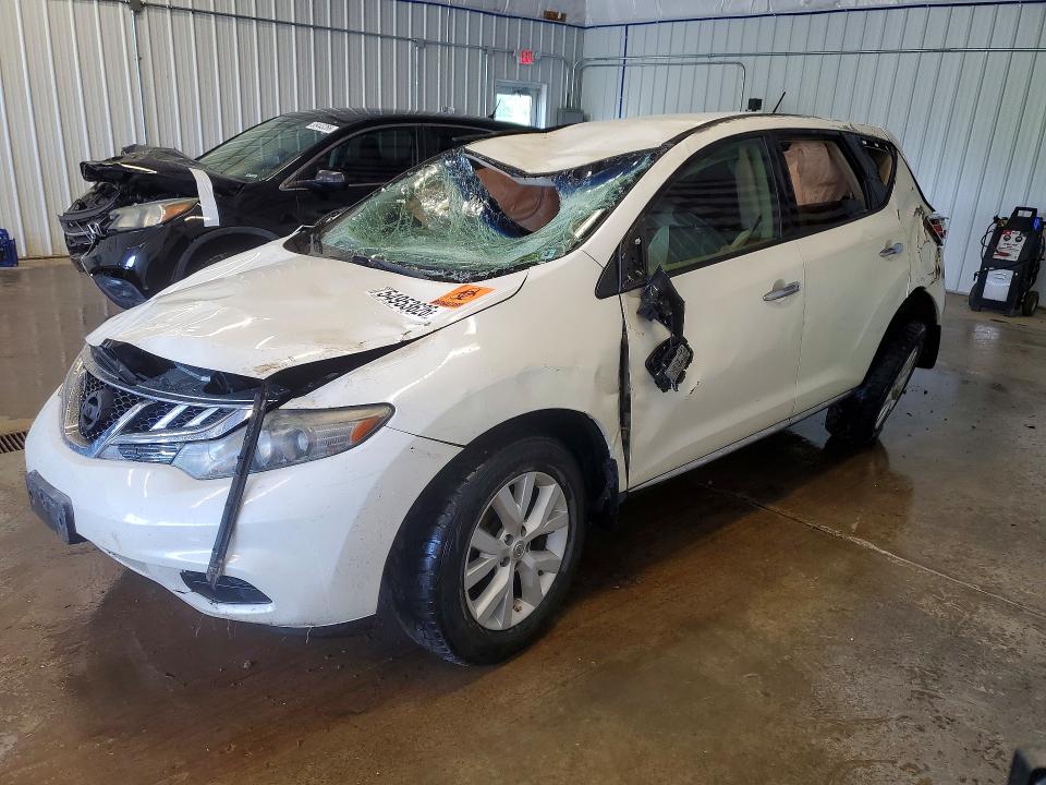 Auction sale of the 2012 Nissan Murano, vin: JN8AZ1MW7CW214228, lot number: 54953626