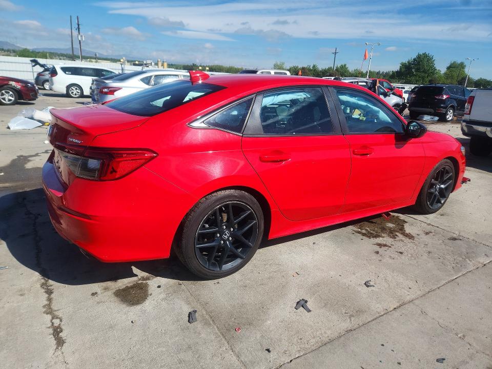 54814006 :رقم المزاد ، 2HGFE2F5XNH557593 vin ، 2022 Honda Civic مزاد بيع