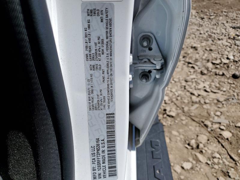 54078576 :رقم المزاد ، 1C6SRFFT2PN536164 vin ، 2023 Ram 1500 مزاد بيع