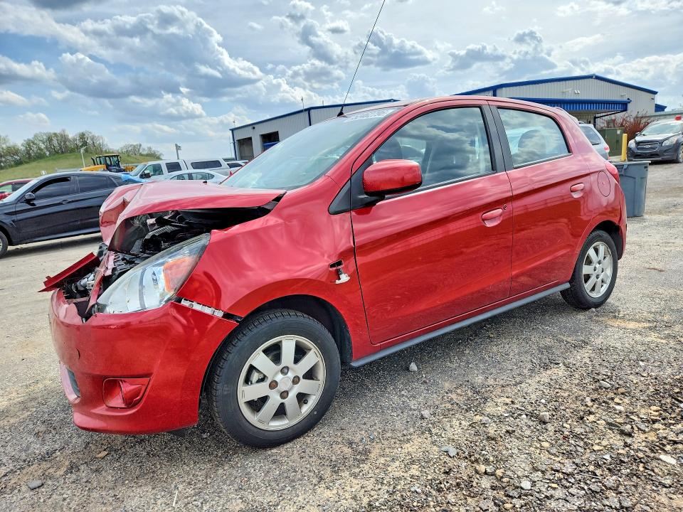 52462796 :رقم المزاد ، ML32A4HJ0EH026099 vin ، 2014 Mitsubishi Mirage مزاد بيع