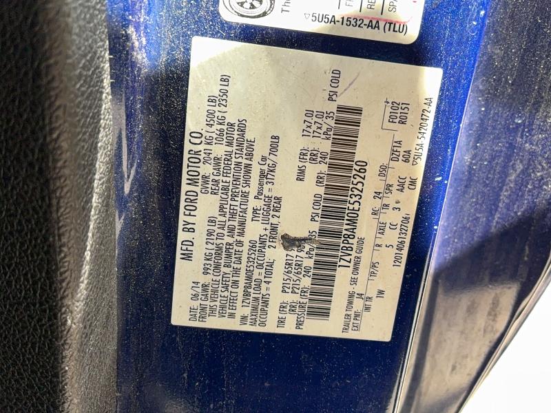 Продажа на аукционе авто 2014 Ford Mustang, vin: 1ZVBP8AM0E5325260, номер лота: 53623796