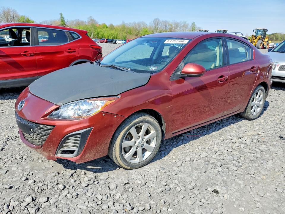 51792866 :رقم المزاد ، JM1BL1VG4B1398385 vin ، 2011 Mazda 3 مزاد بيع