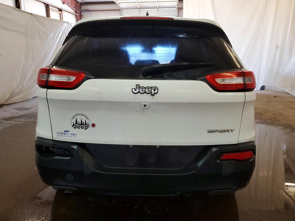 2016 Jeep Cherokee მანქანა იყიდება აუქციონზე, vin: 1C4PJLAB7GW297143, აუქციონის ნომერი: 53474236