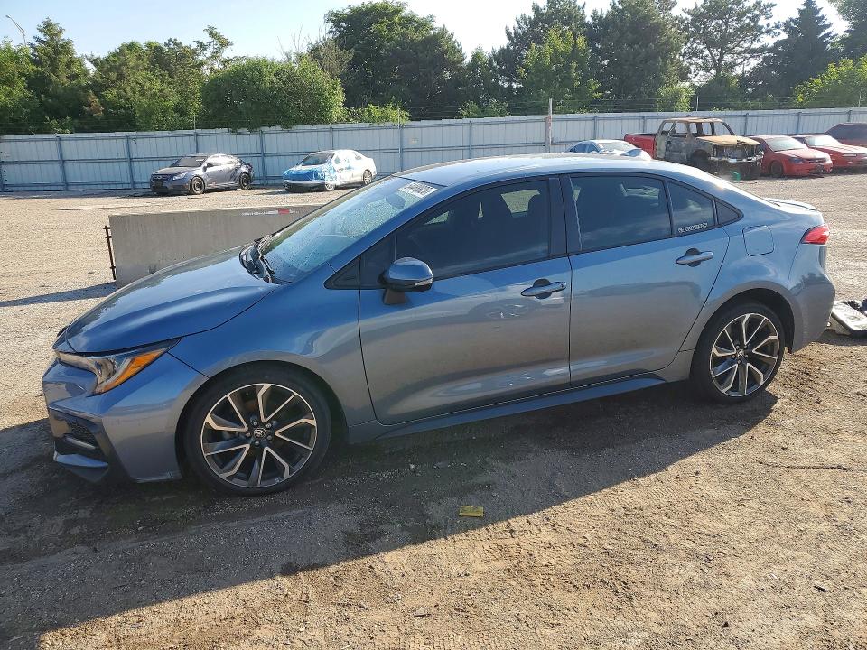 2020 Toyota Corolla მანქანა იყიდება აუქციონზე, vin: 5YFS4RCE7LP030762, აუქციონის ნომერი: 54488926