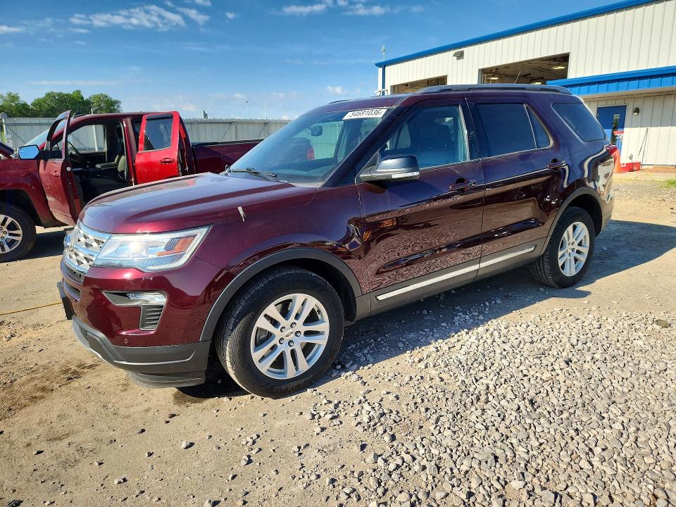 54691036 :رقم المزاد ، 1FM5K8D80JGA18579 vin ، 2018 Ford Explorer مزاد بيع