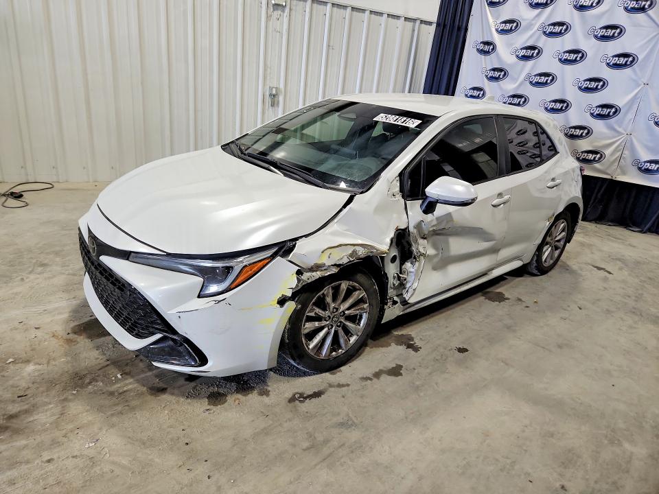 52881816 :رقم المزاد ، JTND4MBE4P3200132 vin ، 2023 Toyota Corolla Hatchback مزاد بيع