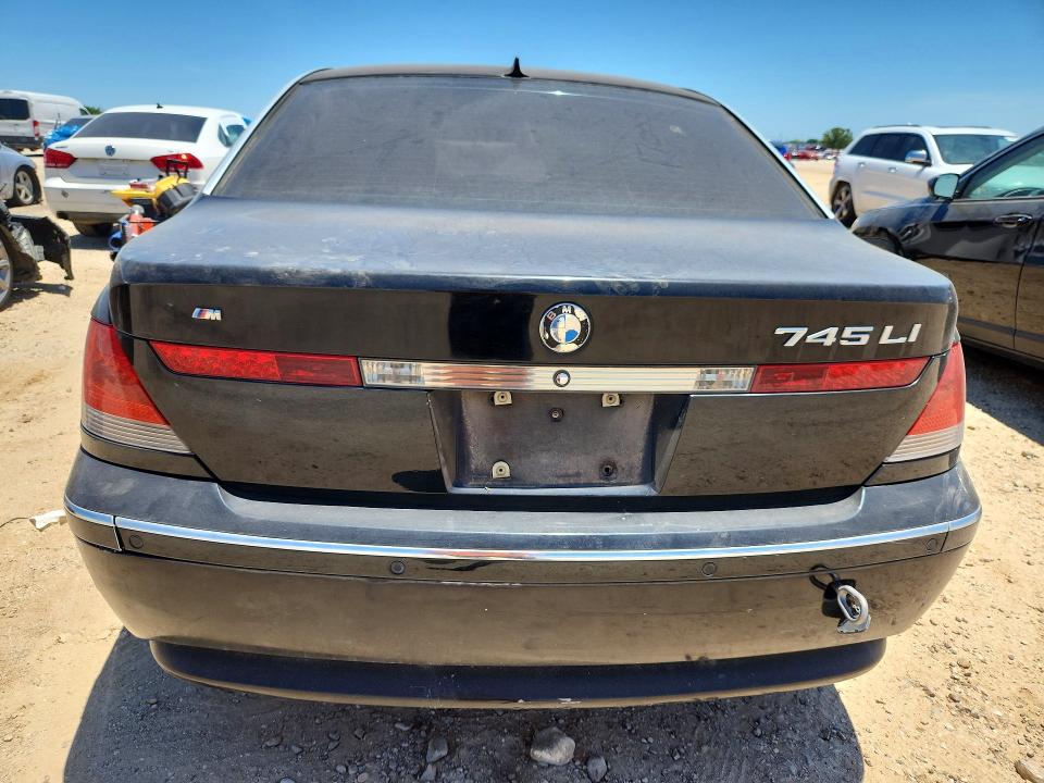 53757136 :رقم المزاد ، WBAGN63423DR16397 vin ، 2003 Bmw 745 مزاد بيع