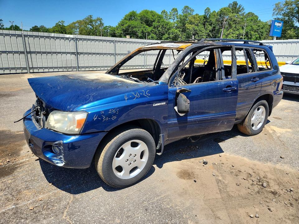 52394836 :رقم المزاد ، JTEEP21A950096198 vin ، 2005 Toyota Highlander مزاد بيع