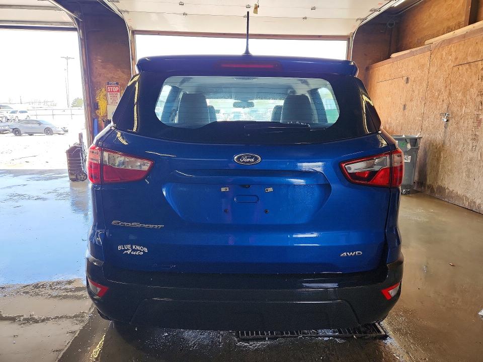 51597796 :رقم المزاد ، MAJ6S3FL1LC383012 vin ، 2020 Ford Ecosport مزاد بيع