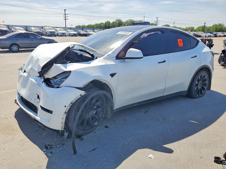 Продажа на аукционе авто 2022 Tesla Model Y, vin: 7SAYGDEE9NF504553, номер лота: 53409506