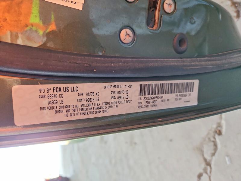 54963456 :رقم المزاد ، 2C3CDZAGXKH565490 vin ، 2019 Dodge Challenger مزاد بيع