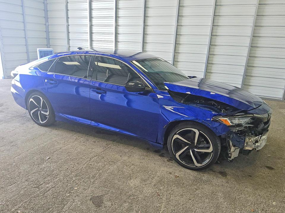 53757756 :رقم المزاد ، 1HGCV3F27NA014084 vin ، 2022 Honda Accord مزاد بيع