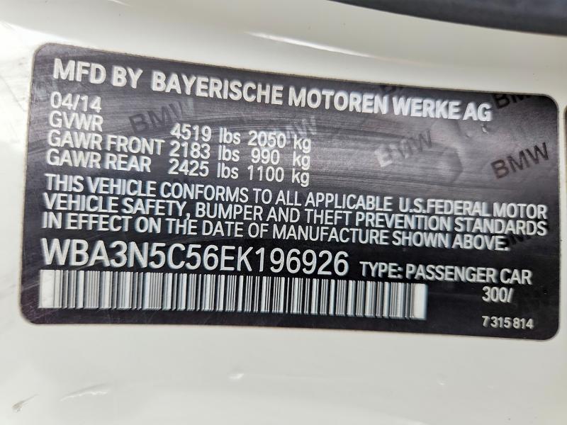 Aukcja sprzedaży 2014 Bmw 428, vin: WBA3N5C56EK196926, numer aukcji: 52499546