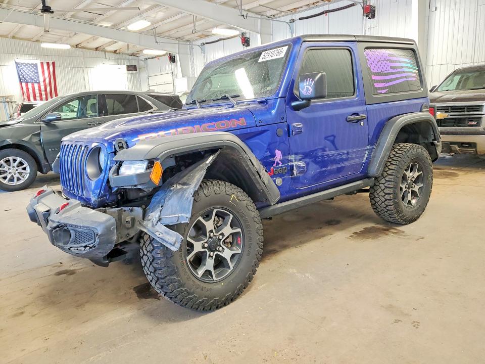 52910766 :رقم المزاد ، 1C4HJXCN8JW189964 vin ، 2018 Jeep Wrangler مزاد بيع