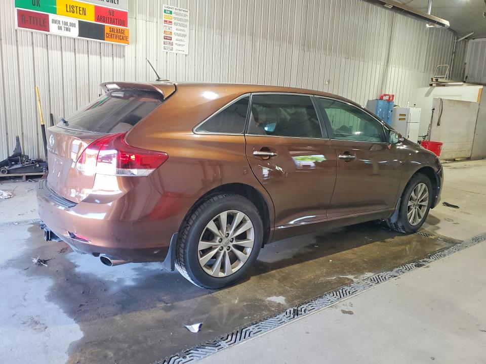 2013 Toyota Venza მანქანა იყიდება აუქციონზე, vin: 4T3BA3BB0DU043387, აუქციონის ნომერი: 55228626