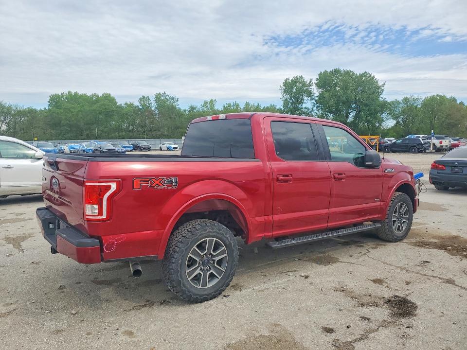 52082196 :رقم المزاد ، 1FTEW1EG3FKE41392 vin ، 2015 Ford F150 مزاد بيع