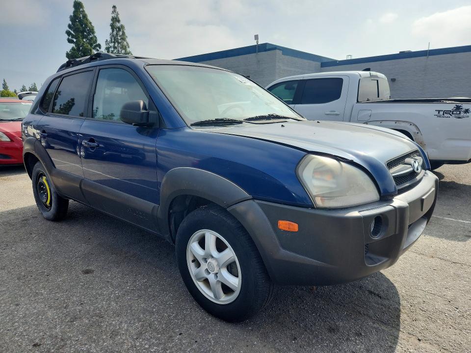 2005 Hyundai Tucson მანქანა იყიდება აუქციონზე, vin: KM8JN72D15U192605, აუქციონის ნომერი: 54621256