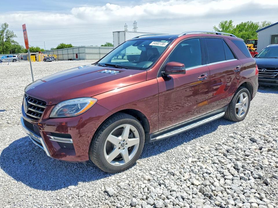 Продаж на аукціоні авто 2014 Mercedes-benz Ml, vin: 4JGDA7DB6EA308290, номер лоту: 54682736