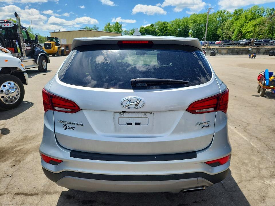 2017 Hyundai Santa Fe Sport მანქანა იყიდება აუქციონზე, vin: 5XYZTDLB2HG393055, აუქციონის ნომერი: 54837466