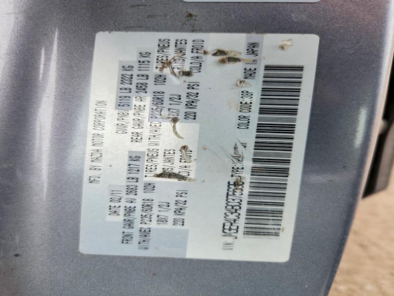 53481686 :رقم المزاد ، JM3ER4C34B0375635 vin ، 2011 Mazda Cx-7 مزاد بيع
