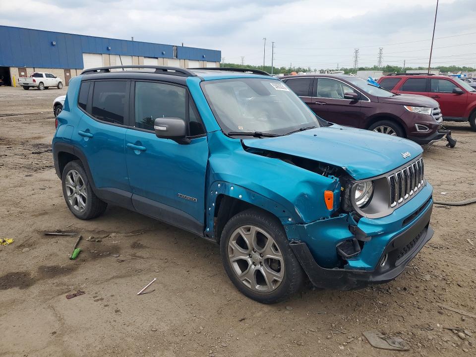 Продаж на аукціоні авто 2020 Jeep Renegade, vin: ZACNJBD12LPL92833, номер лоту: 53955056