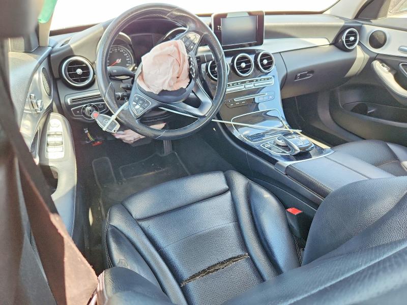 53887646 :رقم المزاد ، 55SWF4JB2FU044736 vin ، 2015 Mercedes-benz C مزاد بيع