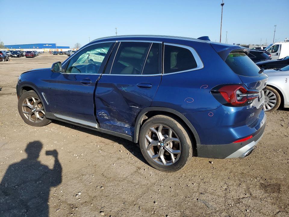 Продаж на аукціоні авто 2022 Bmw X3, vin: 5UX53DP09N9K12004, номер лоту: 52032516