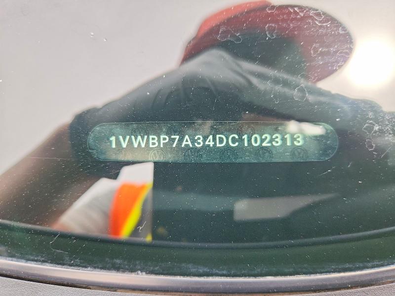 Aukcja sprzedaży 2013 Volkswagen Passat, vin: 1VWBP7A34DC102313, numer aukcji: 54979646