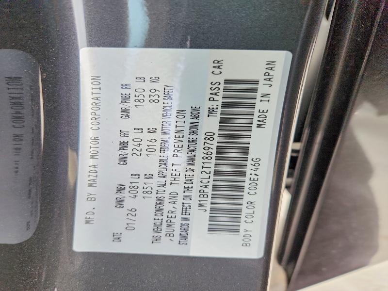 Продаж на аукціоні авто 2026 Mazda 3, vin: JM1BPACL2T1869780, номер лоту: 52499746