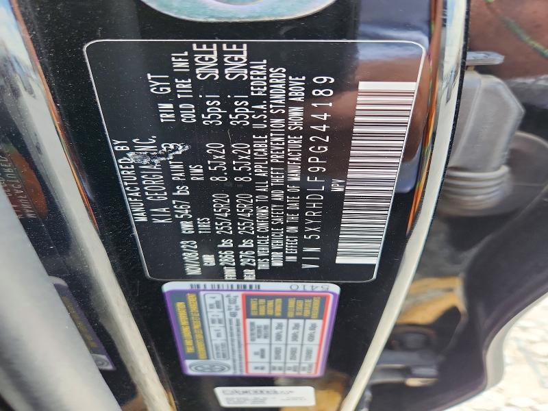 Продажа на аукционе авто 2023 Kia Sorento, vin: 5XYRHDLF9PG244189, номер лота: 55018016