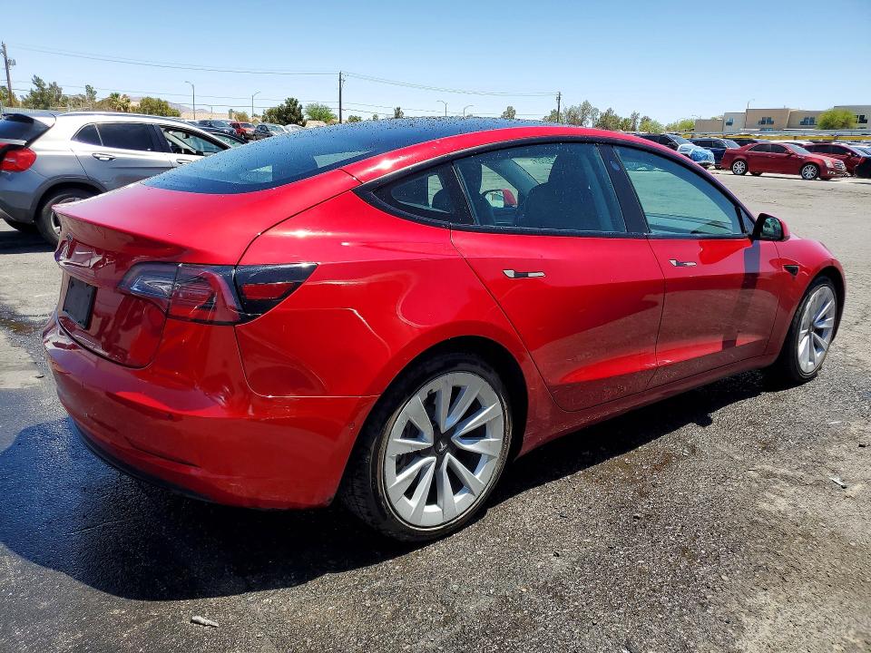 Продажа на аукционе авто 2022 Tesla Model 3, vin: 5YJ3E1EA8NF371874, номер лота: 54643866