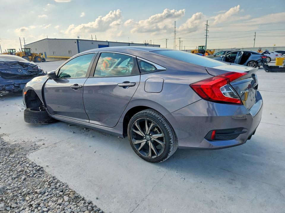 2021 Honda Civic მანქანა იყიდება აუქციონზე, vin: 19XFC2F80ME002192, აუქციონის ნომერი: 55037656