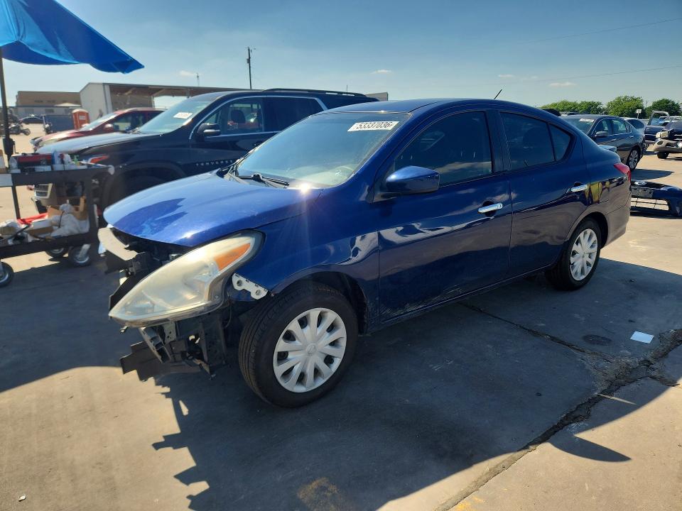 2019 Nissan Versa მანქანა იყიდება აუქციონზე, vin: 3N1CN7AP7KL812097, აუქციონის ნომერი: 53337036