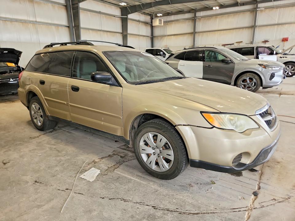 2008 Subaru Outback მანქანა იყიდება აუქციონზე, vin: 4S4BP60C887348399, აუქციონის ნომერი: 54471306
