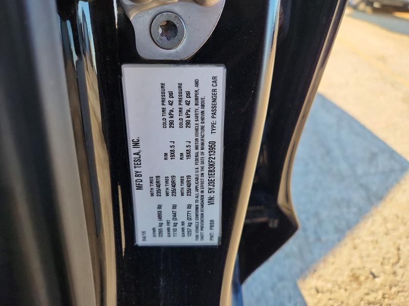 Продажа на аукционе авто 2019 Tesla Model 3, vin: 5YJ3E1EB3KF213950, номер лота: 51997466