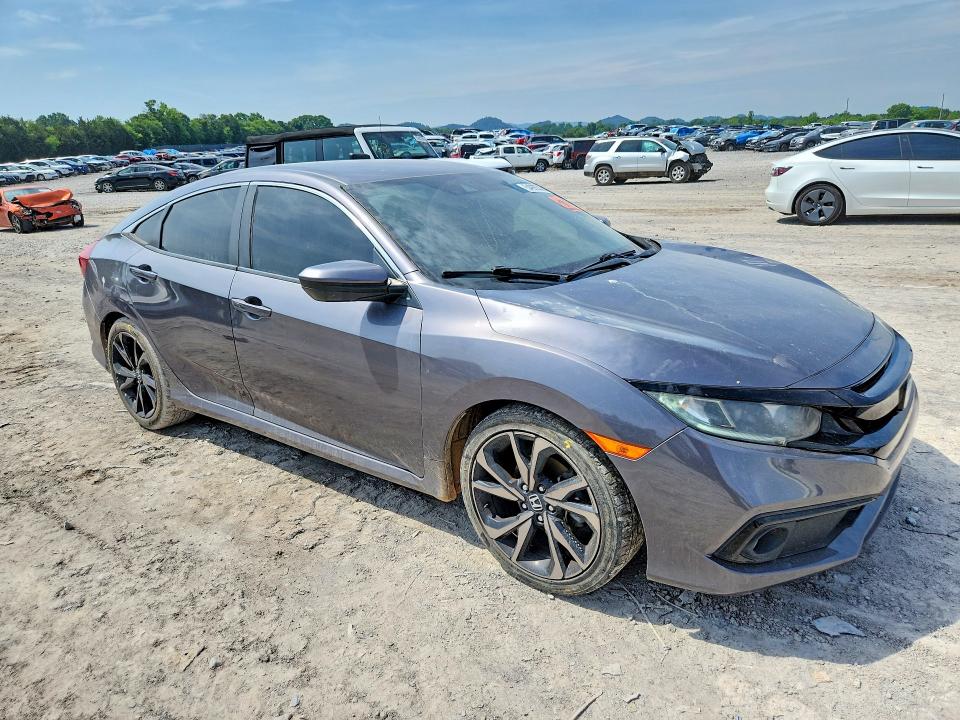 Aukcja sprzedaży 2019 Honda Civic, vin: 2HGFC2F80KH584605, numer aukcji: 54992386