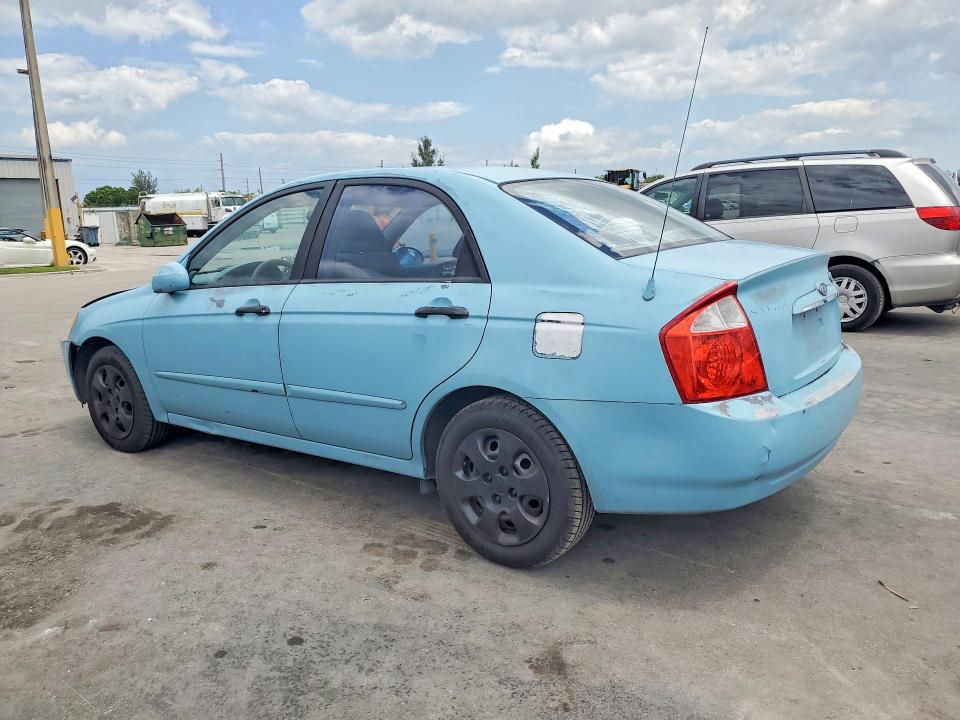 Auction sale of the 2005 Kia Spectra, vin: KNAFE121655089510, lot number: 55598346